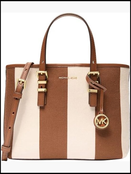 TORY BURCH Yellow Pring Canvas Basketweave | Mercari Canvas Tote Crossbody Bag Gold Tone Hardware Classic Woven Pattern